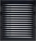 HVAC Premium 24"W x 36"H Aluminum Exterior Gable Louver Vent for Walls & Crawlspace - Weather-Resistant Air Grille with Screen Mesh - Black [Outer Dimensions 25.75"W x 37.75"H]