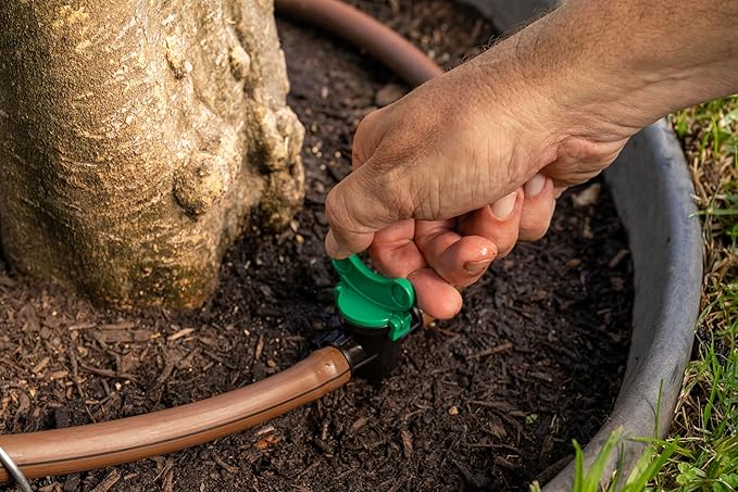 Rain Bird BVAL50-1S Drip Irrigation 1/2" Barbed Valve, Male x Male