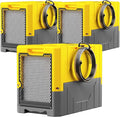 190Pints High Efficiency Commercial Dehumidifier for Basements-6000 Sq.Ft. Industrial Grade Dehumidifiers with Pump & Drain Hose for Crawl Spaces Water Damage Restoration-Auto Defrost-3PC