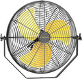 VINICAYA 18 Inch Industrial Wall Fan, 4800 CFM Metal Wall Mount Fans with Poweful Motor, 3 Speed, Heavy Duty Fan Indoor for Covered Patio, Greenhouse, Gazebo, and Garage, UL Listed