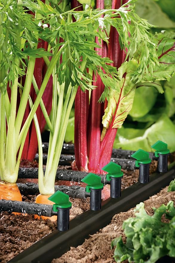 Orbit 67527 58-Piece Garden Box Drip Irrigation Soaker Watering Kit