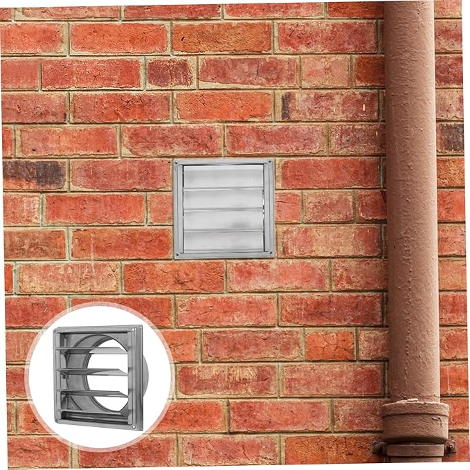 Gadpiparty Stainless Steel Ventilation Grille Louvers for Outdoor Use Movable Shutter Design for Efficient Airflow Homes Factories and Commercial Buildings