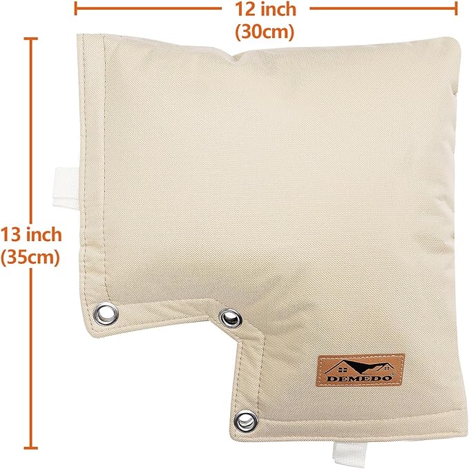 Backflow Preventer Cover, Backflow Pressure Vacuum Breaker Covers for Winter, Insulated Cover Pouch for Irrigation Sprinkler Backflow Valve, Outdoor Faucet Covers for Snow or Sun Exposure – Beige