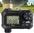 HOMENOTE Water Timer for Garden Hose, Programmable Sprinkler Timer with Rain Delay, Auto & Manual Watering for Misting System, Drip Irrigation, Lawn Sprinkler, Soaker Hose, 1 Outlet
