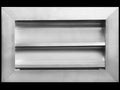 HVAC Premium 12"W x 6"H Aluminum Exterior Gable Louver Vent for Walls & Crawlspace - Weather-Resistant Air Grille with Screen Mesh - [Outer Dimensions 13.75"W x 7.75"H]