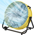 21800 CFM High Velocity Industrial Drum Fan 36 Inch, Floor Heavy Duty Fan, 3-Speed, 360° Fully Adjustable Tilt, Portable Wheels & Handle for Commercial, Warehouse, Garage, Workshop, Gym-ETL Certified