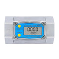 CGOLDENWALL 2-Inches Water Meter Turbine Fuel Flow Meter Digital Flowemeter for Diesel Kerosene, Flow Rate Metering Range 15-158 GPM, Al-Alloy Made
