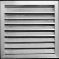 HVAC Premium 30"W x 30"H Aluminum Exterior Gable Louver Vent for Walls & Crawlspace - Weather-Resistant Air Grille with Screen Mesh - [Outer Dimensions 31.75"W x 31.75"H]