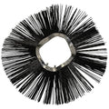 MB Replacement Brushes, 21 x 6-3/8 Inch Convoluted Poly Wafers, for Various Sweeping Brooms and Machines, Pack of 30
