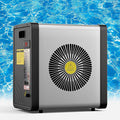 DoCred 17,060 BTU Swimming Pool Heat Pump, Electric Pool Heater for Above Ground Pool up to 5,000 Gallons, Ultra Quiet 29-45 dB, 5.5 COP, 115V, Heating and Cooling Pool Heater