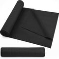95% 6ft x 50ft Bulk Eyelets Shade Cloth Roll Sunblock Shade UV Resistant Net Windscreen Cover Fabric Roll for Garden Greenhouse Flower Plant Patio Kennel Canopy(Black)
