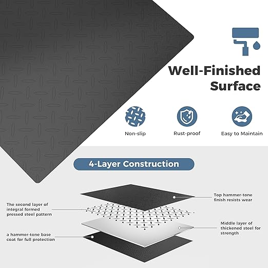 60"x48" Industrial Floor Scale with Digital Indicator, Professional Pallet Scale, Heavy Duty Weighing Scale for Wareshouse, Shipping and Industrial, 10000 lb x 1 lb, Black