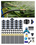 Drip Irrigation System,Automatic Garden Watering System, 360 Degree Adjustable Garden Sprinkler, High Output Mist Spray Nozzle for Potted Plants, Easy Connect & Rotating Head, Customizable Water Flow