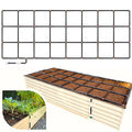Garden Grid Watering System, 3x8 | Garden Irrigation System for Garden Beds | Pre-Assembled, Waters Every Plant, 2-Min Setup, USA-Made, Lasts 5–10x Longer Than Drip Irrigation | Standard, 33.5"x88"