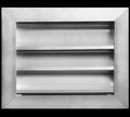 HVAC Premium 12"W x 8"H Aluminum Exterior Gable Louver Vent for Walls & Crawlspace - Weather-Resistant Air Grille with Screen Mesh - [Outer Dimensions 13.75"W x 9.75"H]
