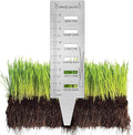 The Original Grass Gauge - Lawn Measuring Ruler Tool - Made in USA - Stainless Steel or Gag for Dads!
