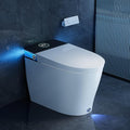 HOROW T38 Artistic Smart Toilet, Bidet Toilet with Powerful Flush, Auto Open/Close Lid, Instant Warm Water, Elongated Heated Seat, Dryer, Night Light, Deodorization