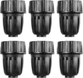Gardrip 3/4 Inch Female Pipe Thread to 1/2 Inch Drip Irrigation Tubing Adapter: 6 Pieces 1/2 In. Barbed Drip Line x 3/4 In. Faucet PVC Adapter Connect 3/4" FHT Faucet Garden Hose