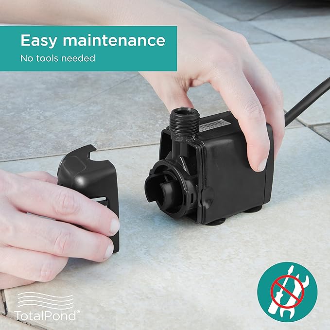 TotalPond 300 GPH Fountain Pump,Black