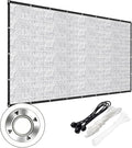 Aluminet Shade Cloth, 3x6FT 85% Heat Reflective Tarp for Blocking Sun with Reinforced Stainless Steel Grommets for Pergola Shade Cover, Garden, Cars, Dogs, Greenhouse