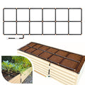Garden Grid Watering System - 2x6 Standard | Raised Garden Bed Drip Irrigation System – But Better | Pre-Assembled, Waters Every Plant Evenly, 1-Min Setup | Square Foot Gardening | 22.5"x66"