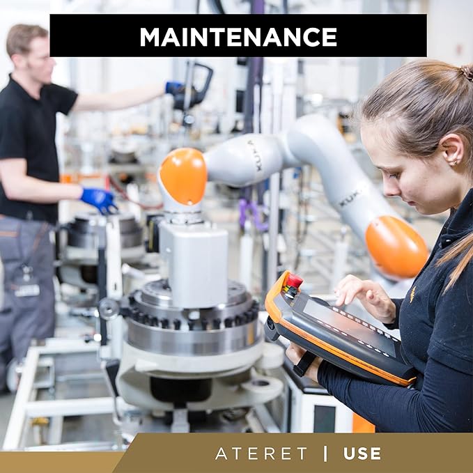 ATERET General Utility Work Gloves, Cut & Impact Protection, Lightweight & Breathable, All-Purpose Performance Fit, Durable