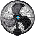Tornado 20 Inch Pro Series High Velocity Oscillating Waterproof Outdoor Wall Mount Fan For Industrial, Commercial, Residential Use 3 Speed 5250 CFM UL Safety Listed