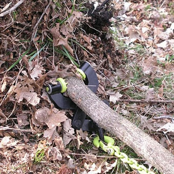Brush Grubber BG-01 Original Brush Grubber Root Puller Gardening Weed Puller Tool for Clearing Brush & Small Tree Stumps w/Gripping Teeth (2 Pack)