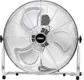 ROVSUN 20'' Floor Fans, High Velocity Heavy Duty Metal Industrial Floor Fan for Commercial & Residential, High Power Fan w/ 90°-180° Adjustable Tilt, Metal Fan for Garage, Gym, Home, Bedroom, Black