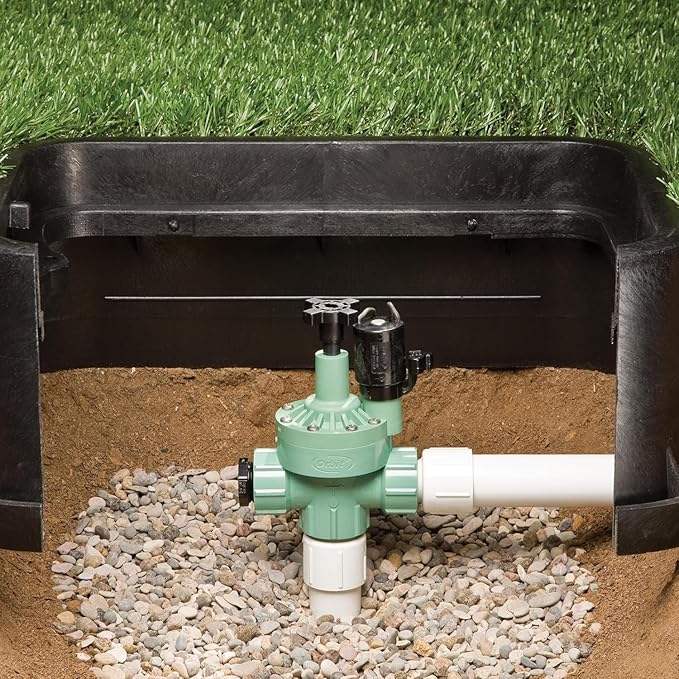 5-Pack Orbit 57020P 1" FPT 100 Series Automatic Inline/Angle Sprinkler Valve with Flow Control
