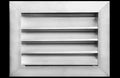 HVAC Premium 18"W x 10"H Aluminum Exterior Gable Louver Vent for Walls & Crawlspace - Weather-Resistant Air Grille with Screen Mesh - [Outer Dimensions 19.75"W x 11.75"H]