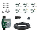 Orbit 56318 Hanging Basket Drip Irrigation Drip Watering Kit with 1-Outlet Digital Hose Faucet Sprinkler Timer