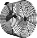 Greenhouse Circulation Fan Air Circulation Fan 1/2 HP 115V Ceiling Wall Mount Fan High Speed Circulation Fan for Greenhouse, Warehouse, Patio, Garage 7860CFM, ETL Listed