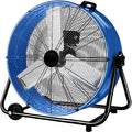 Bestronair 24 Inch High Velocity Drum Fan, 8100CFM Heavy Duty Industrial Floor Fan for Garage, 360° Tilt Metal Shop Fans with 3 Speeds for Warehouse, Factory, Commercial, Basement, Workshop, Gym