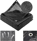 Cliselda 70%-80% Black Shade Cloth for Patio, 6 x 20ft UV Resistant Sun Shade Mesh Net with Grommets, Mesh Tarp Plant Shade Cover for Plants Garden Greenhouse Backyard Outdoor