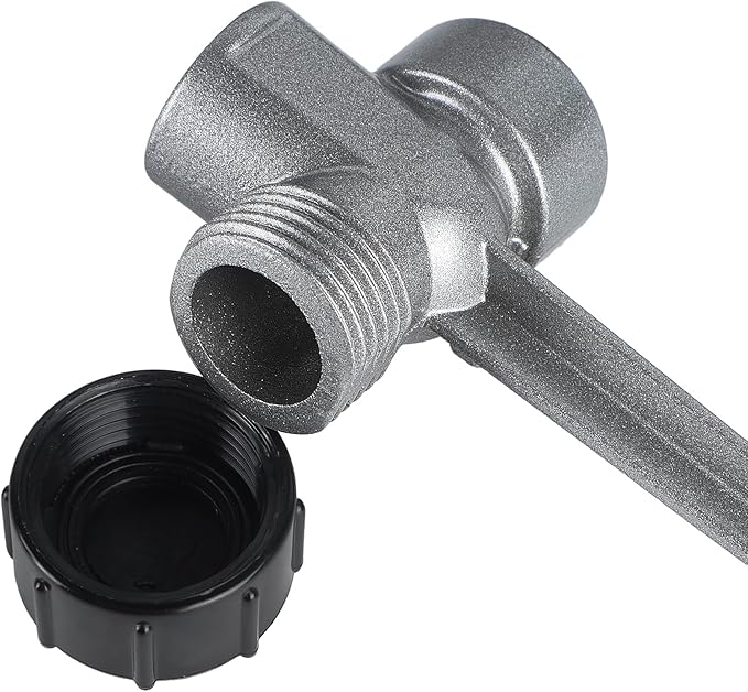 Triumpeek 2 Packs Impact Sprinkler on Spike Base, Heavy Duty Brass Water Sprinkler Head with Aluminum Alloy Stand, Adjustable 360 Degree Large Area Irrigation Sprinkler for Yard Lawn Patio Garden