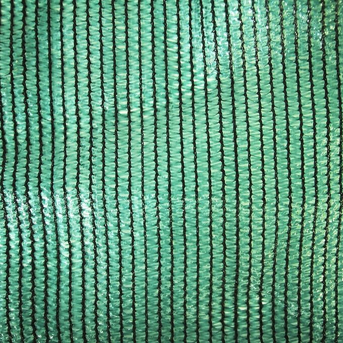 70% Green Shade Cloth with Grommets, 12 FT X 36 FT Premium Heavy Duty Shade Cover, UV Blocking Mesh Tarp for Garden, Patio Plants Cover, Barns Kennel,Tomatoes