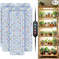 SDOVUERC Full Spectrum 960 LEDs Grow Lights,60W Plant Grow Lights for Indoor Plants with Daisy Chain Function, Sunlike Spectrum,4/8/12/16/20H Timer for Seed Starting(Pack5)
