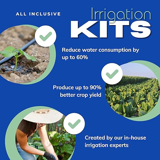 Dripworks Hanging Basket Drip Irrigation Kit | Waters Upto 20 Hanging Baskets | Agricultural Grade Components