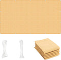 Cool Area Sun Shade Cloth with Grommets 7×7 FT Shade Panel Shade Tarp Screen Fabic for Outdoor Patio Pergola Cover Deck Garden, Sand (Customized)