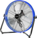 20" High Velocity Metal Floor Drum Fan, 4500 CFM Heavy Duty Industrial Shop Fan, 3 Speed, 360 Degree Tilt, Wall Mounted & Floor Design for Warehouse, Commercial, Barn, Garage - UL Safety Listed