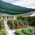 SUNNY GUARD 85-95% Sun Shade Cloth, 10 x 12 FT Green HDPE Mesh – Breathable Garden Shade Cover for Plants, Vegetables, Greenhouse, Patio, Chicken Coop & Dog Kennel