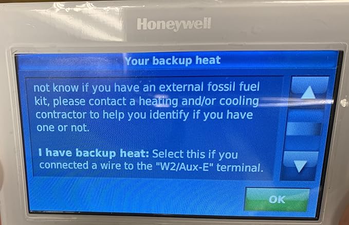 Honeywell TH9320WF5003 Wi-Fi 9000 Color Touch Screen Programmable Thermostat, 3.5 x 4.5 Inch, White, 'Requires C Wire"