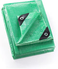 GUARD SHIELD Clear Green Tarp Heavy Duty 6x8 Feet Waterproof for Greenhouse Outdoor Garden Poly Cover UV Resistant 3x3 Weave 10mil