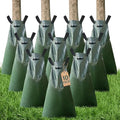 10 Pack Tree Watering Bags, 20 Gallon Slow Release Gator Bags for Trees, Durable PVC Tree Drip Irrigation Bags with Heavy Duty Zipper, Deep Root Targeting