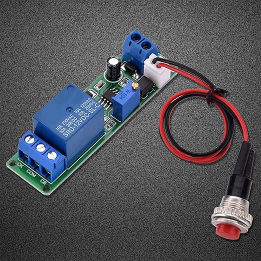 Dc 12v Timer Switch, Time Delay Relay, 1~10sec for Timer Operating Equipment Robots