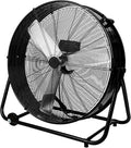 Bestronair 30 Inch High Velocity Drum Fan, 11000CFM Heavy Duty Industrial Floor Fan for Garage, 360° Tilt Metal Shop Fans with 3 Speeds for Warehouse, Factory, Commercial, Basement, Workshop, Gym