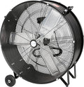 BILT HARD 13000 CFM 30" High Velocity Drum Fan, 2-Speed Heavy Duty Industrial Shop Fan for Commercial, Garage, Warehouse, Workshop, Factory and Basement- UL Listed