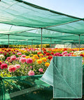 E.share 40% Green Sun Shade Cloth 10FT x 8FT, Breathable Shade Mesh for Garden Patio Greenhouse Plants Vegetables Flowers Raised Beds