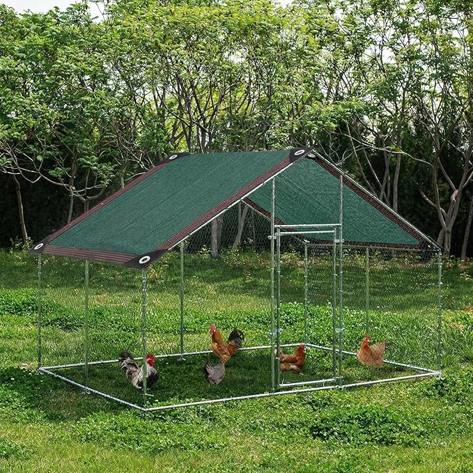 90% Shade Cloth for Garden- 4x30 FT Breathable Mesh Tarp for Vegetables & Plants, Outdoor Patio Sun Shade with Grommets - Chicken Coop, Dog Kennel Cover